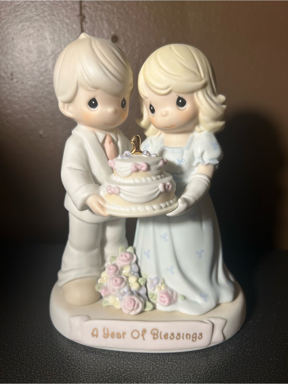 Precious Moments A Year of Blessings Anniversary Figurine